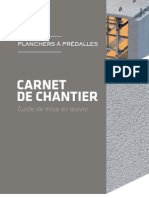 Carnet Chantier Predalle PDF