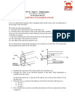 All Results Have To Be Justified Correctly: TU 12: Topic 3 - Guided Optics