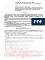 HG 1492 Din 2004 - Principiile de Organizare, Functionarea Si Atributiile Serviciilor de Urgenta