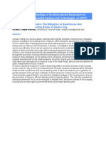 Reyes-Sanchez - Beyond Just Light Bulbs: The Mitigation of Greenhouse Gas Emissions in The Housing Sector in Mexico City