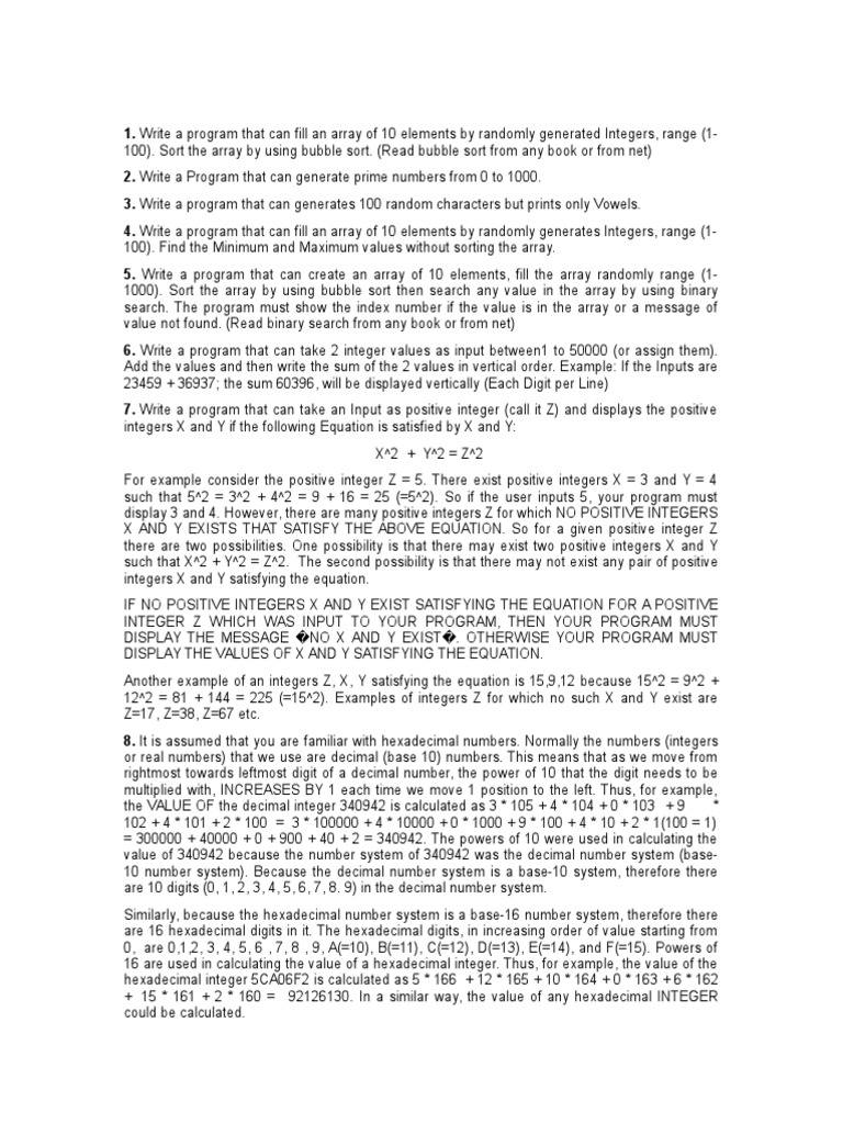 Java Program | PDF | Class (Computer Programming) | Method (Computer ...