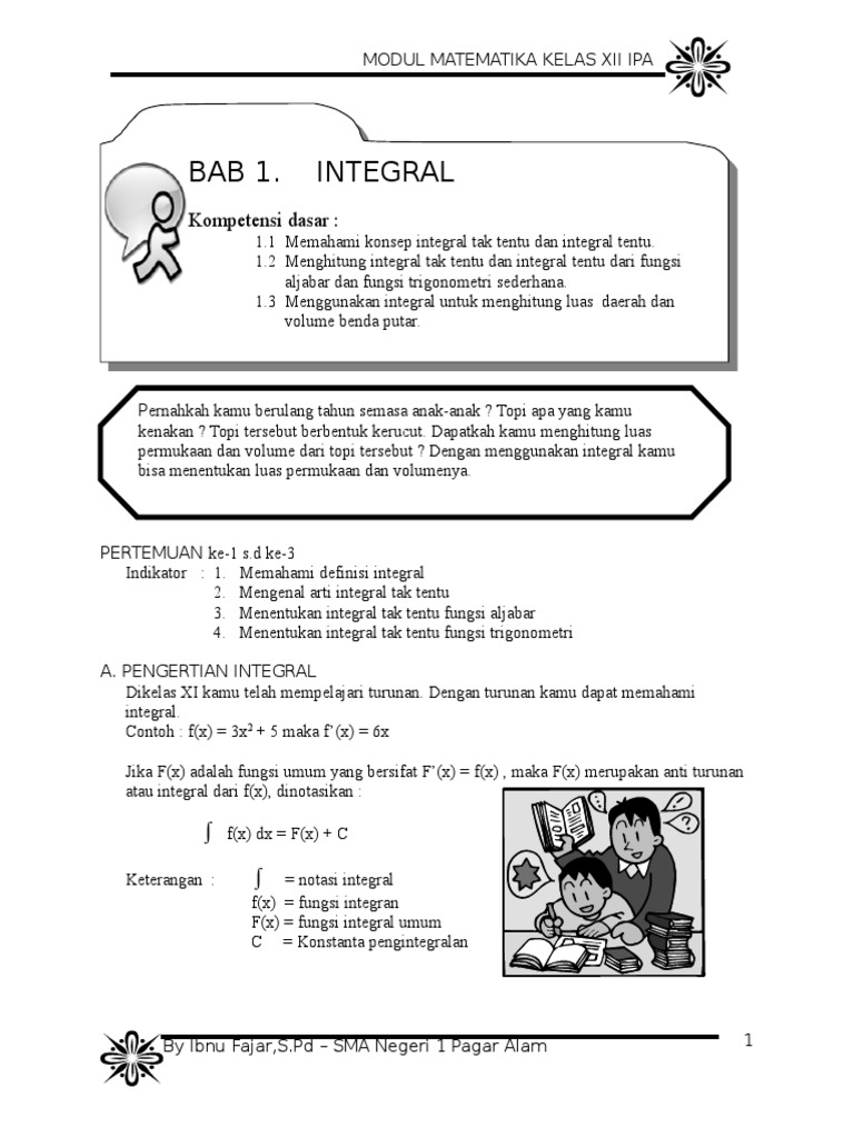 Modul 1 Integral | PDF