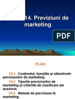 Previziuni de marketing 