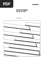 Allen Bradely Analogue Input1771-Um665 - En-P PDF