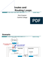 Discard Routes and Avoiding Routing Loops: Rick Graziani Cabrillo College