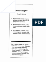 Counseling CV