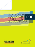 Handbook for Journalists During Elections