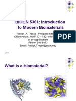 BIOEN 5301: Introduction To Modern Biomaterials