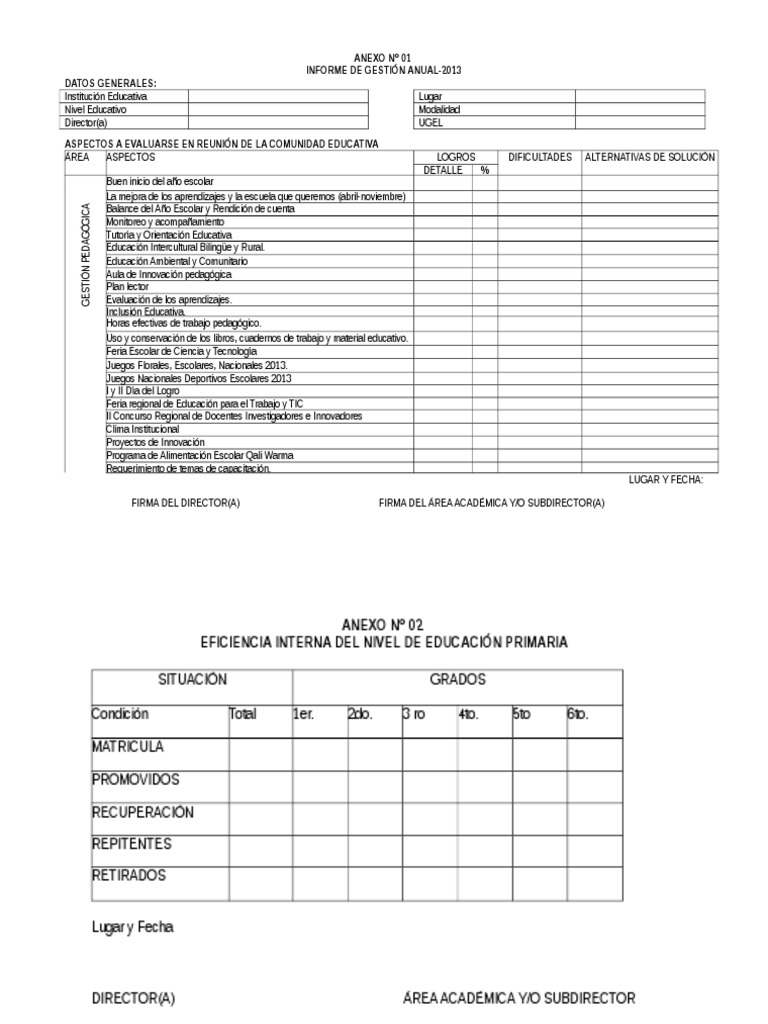 Anexos de Finalización Primaria | PDF | Educación primaria | Cognición