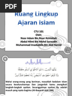 Download Ruang Lingkup Ajaran Islam Slide by ahmiez SN26513941 doc pdf