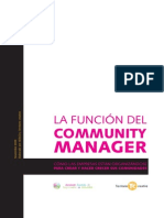 La función del Community Manager