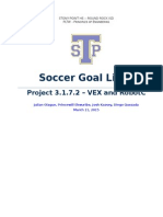 Soccer Goal Light: Project 3.1.7.2 - Vex and Robotc