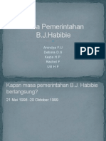 B.J Habibie