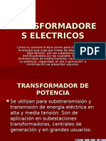 Transformadores Electricos 