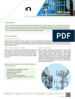 GNSS Based Synchronisation Solutions: Rakon Advantages