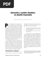 3.1 Educacion y Cambio Climatico