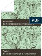 UEMX2343 Reinforced Concrete Design Ii UEMX2343 Reinforced Concrete Design Ii