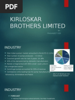 Kirloskar Brothers Limited