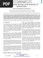 Physical Comfort Properties Of Spun Silk Knitted Fabrics