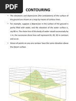 Types of Contour Lines Explained | PDF | Contour Line | Elevation