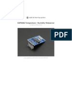 Esp8266 Temperature Slash Humidity Webserver