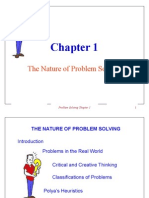 Chapter 1 The Nature of Problem Solving