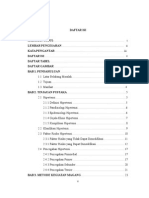 Daftar Isi Laporan Laporan