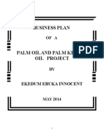A BUSINESS PROPOSAL ON THE Palm Oil