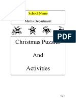 Maths Christmas Activities Booklet