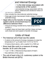 Thermal Energy Laws