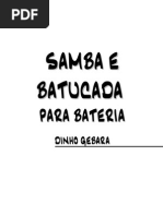 Samba e Batucada Para Bateria