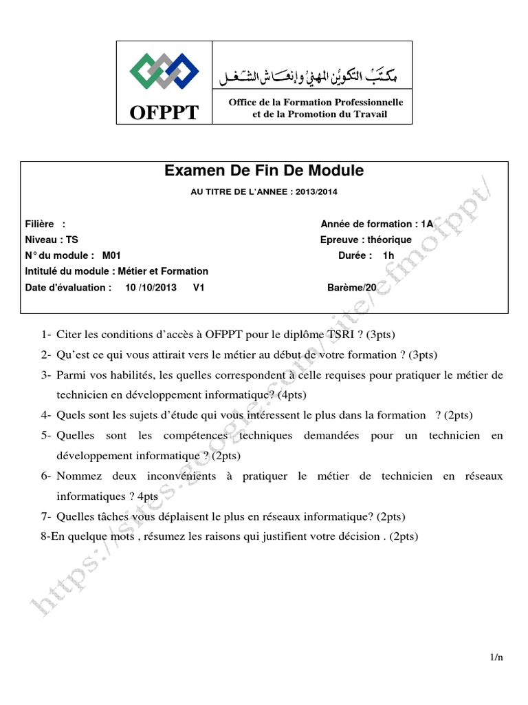 Efm Metier Et Formation Apprentissage Informatique Et Technologies De L Information