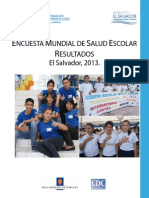 Encuesta Mundial Salud Escolar El Salvador2014