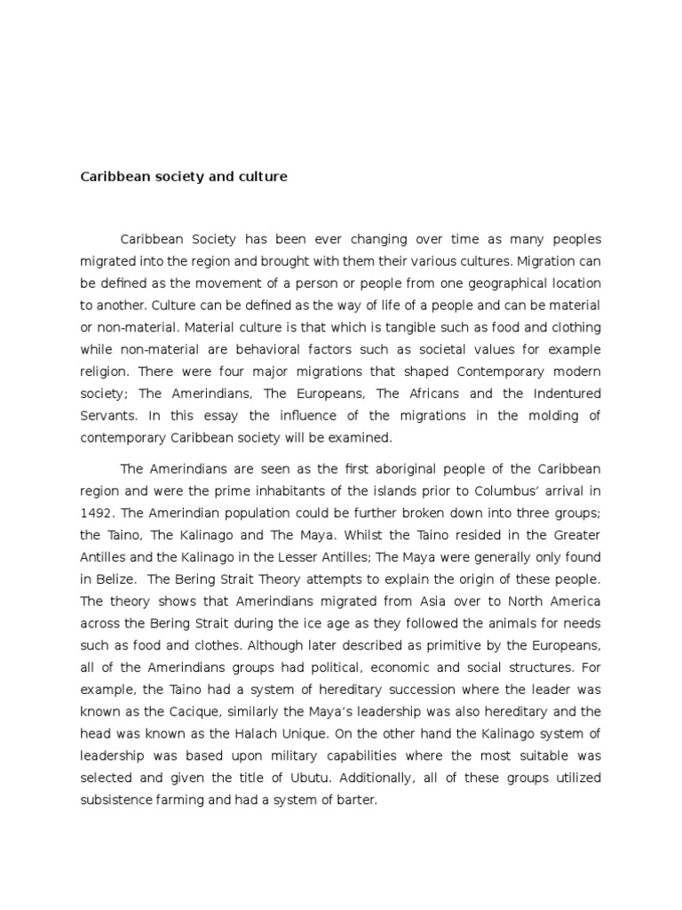 Caribbean essays 07 picture