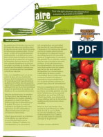 Coatlition Souverainté alimentaire - Bulletin Jan2010