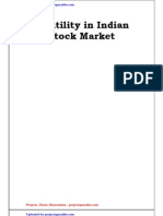 Download Volatility Indian Stock Market by d_r_patel SN26520312 doc pdf