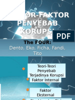 Faktor-Faktor Penyebab Korupsi