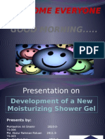 Moisturizing Body Shower Gel