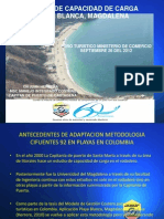 Estudio de Capacidad de Carga Playa Blanca