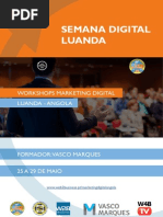 Semana Digital Luanda - Vasco Marques - Workshops Marketing Digital