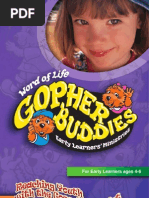 Word of Life Gopher Buddies Preschool Ministry Program Overview