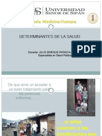 Determinantes de La Salud - Sipan