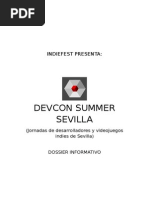 Download Dossier DevCon Sevilla by Indie Locus SN265225114 doc pdf