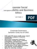 Lecture 3 - CSR & Business Ethics