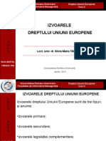 INFOIzvoarele Dr UE - PPT