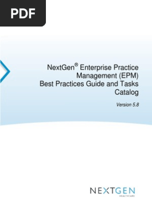 Nextgen pm training manual download