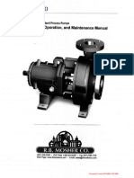 Mosherflo D-Series ANSI B73.1 Standard Process Pump Manual