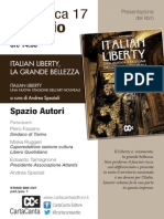 Salone Internazionale Libro Torino - Presentazione Italian Liberty by Andrea Speziali