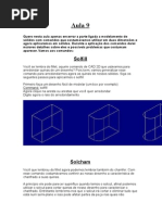 Curso de CAD 3D Partes 09 e 10