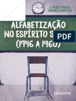 Livro Edufes Alfabetização No Espírito Santo